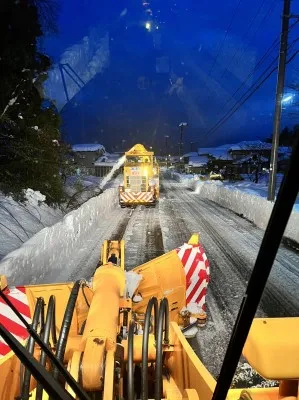 除雪作業